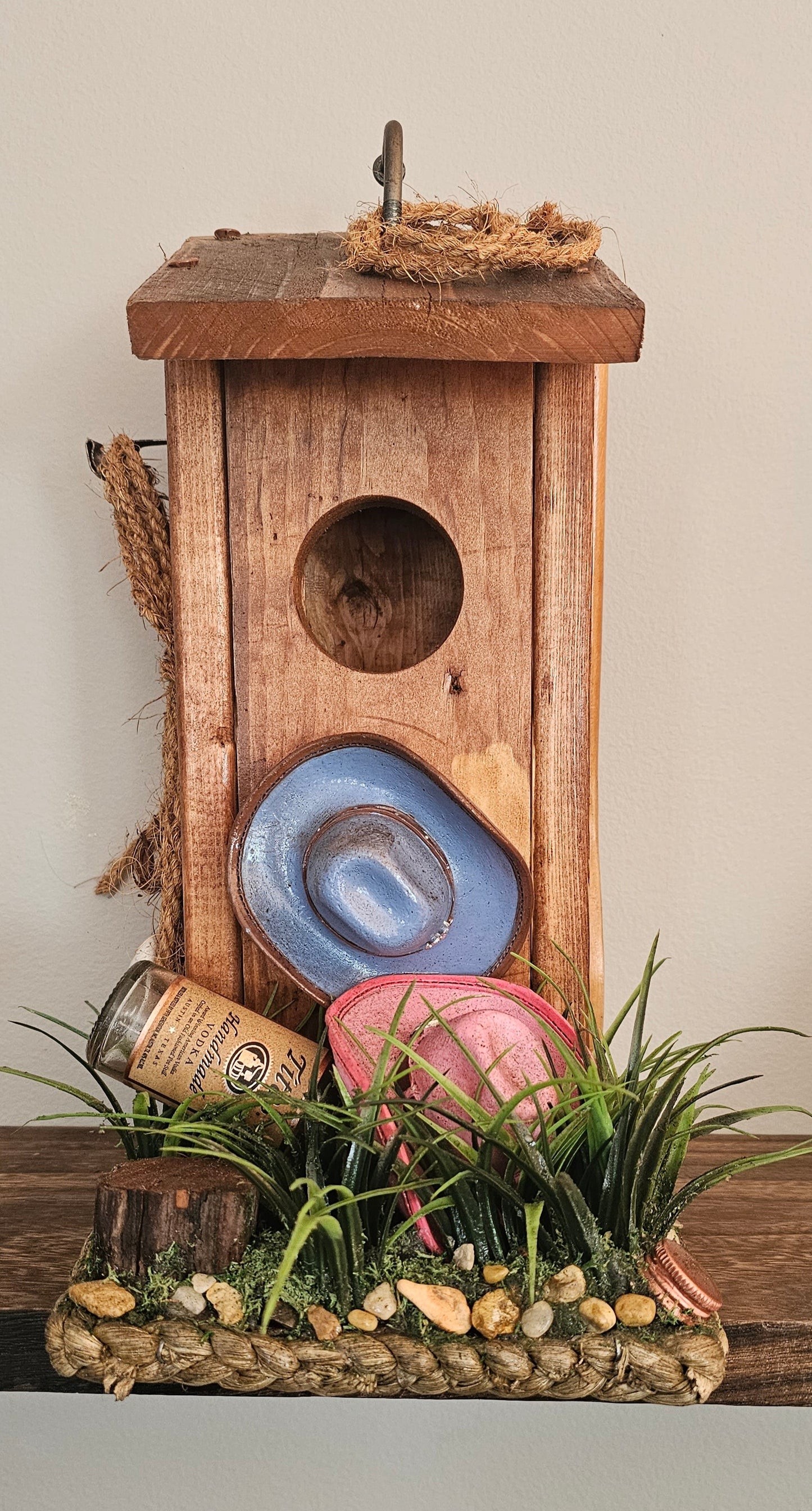 Rustic Handmade Birdhouse #103