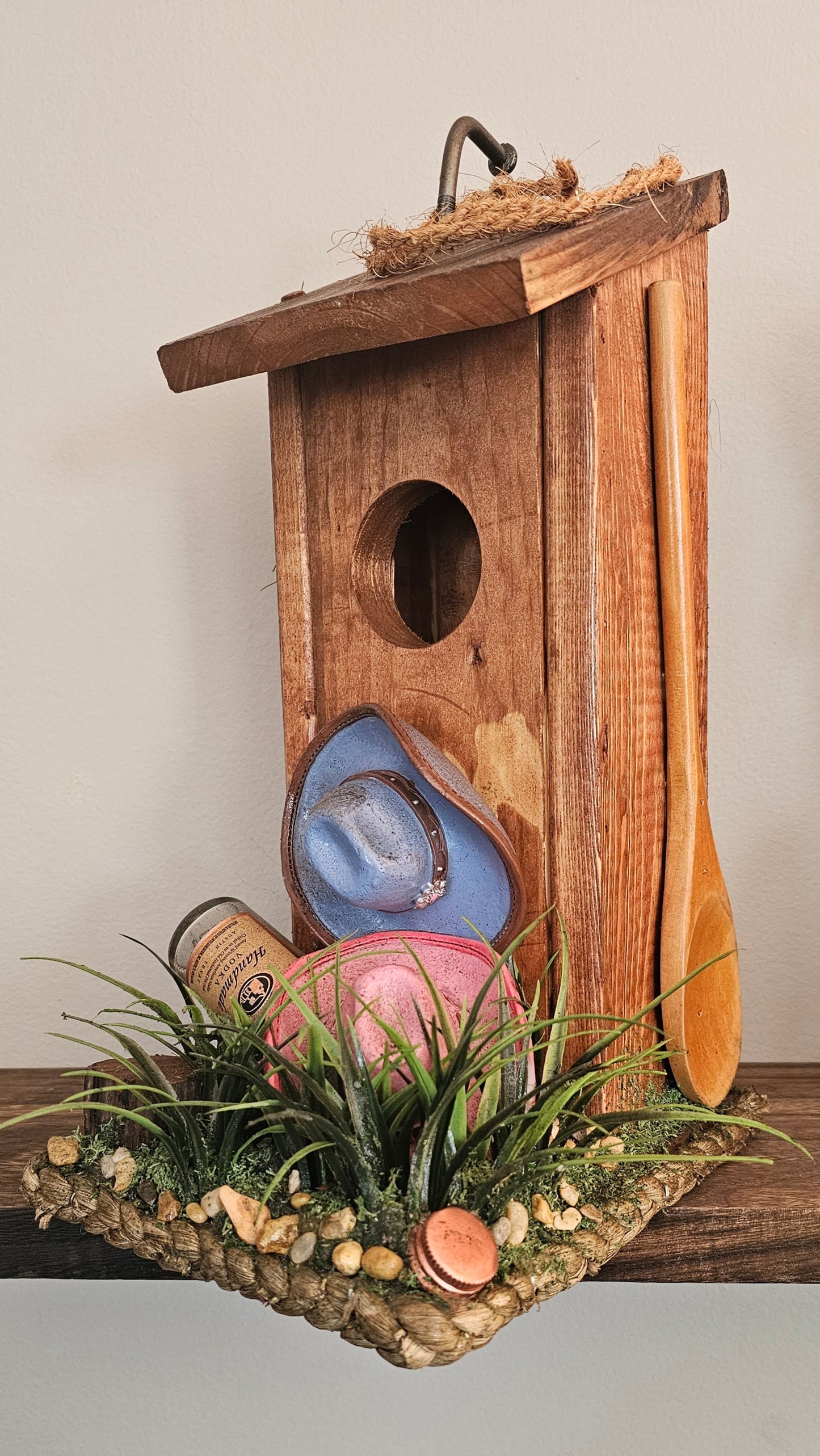 Rustic Handmade Birdhouse #103