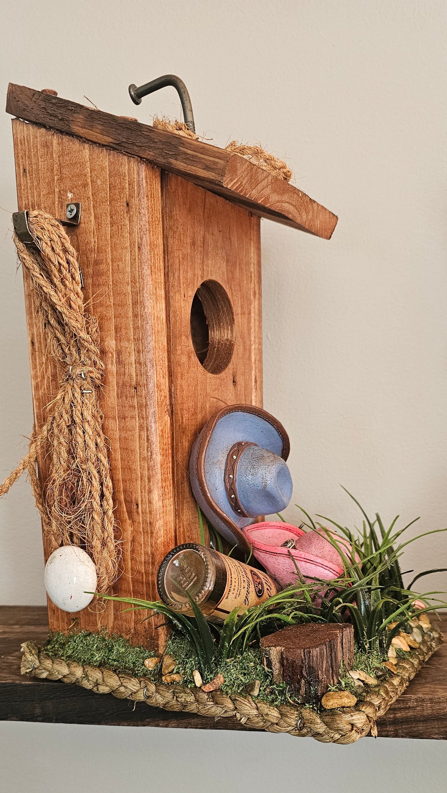 Rustic Handmade Birdhouse #103