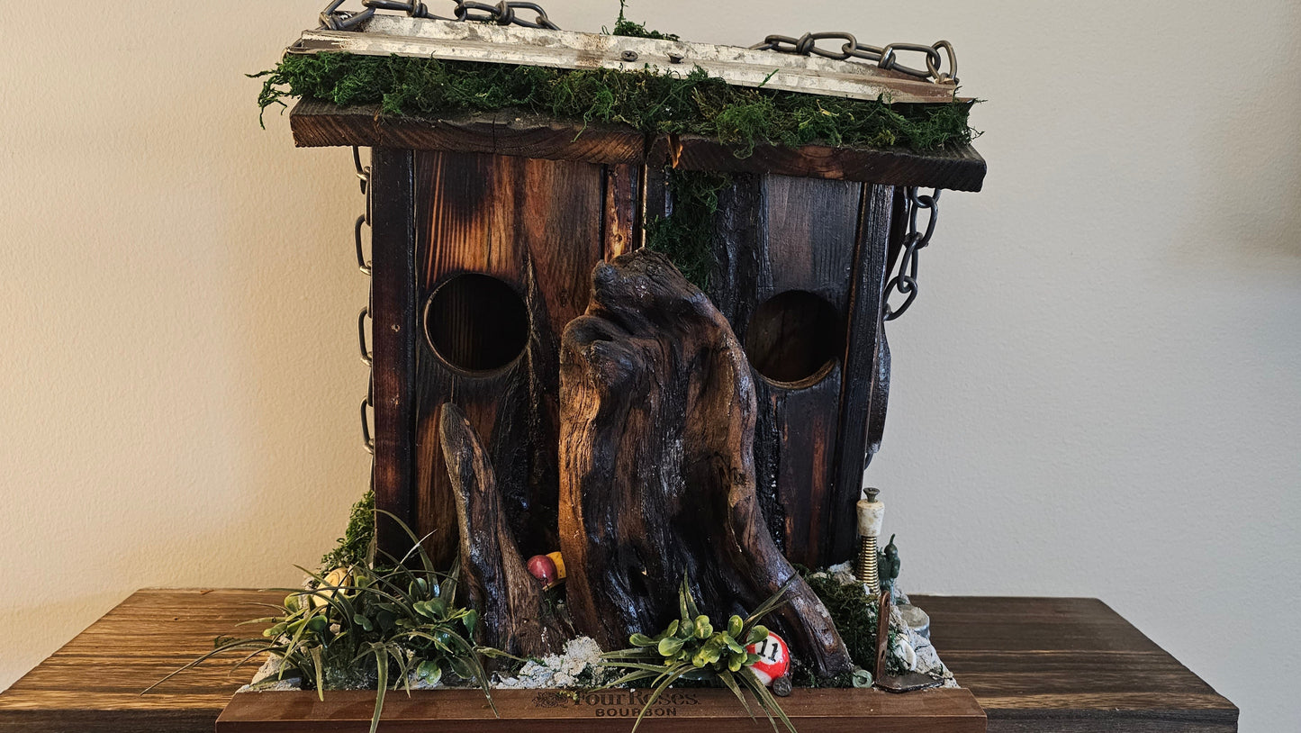 Rustic Handmade Birdhouse #403