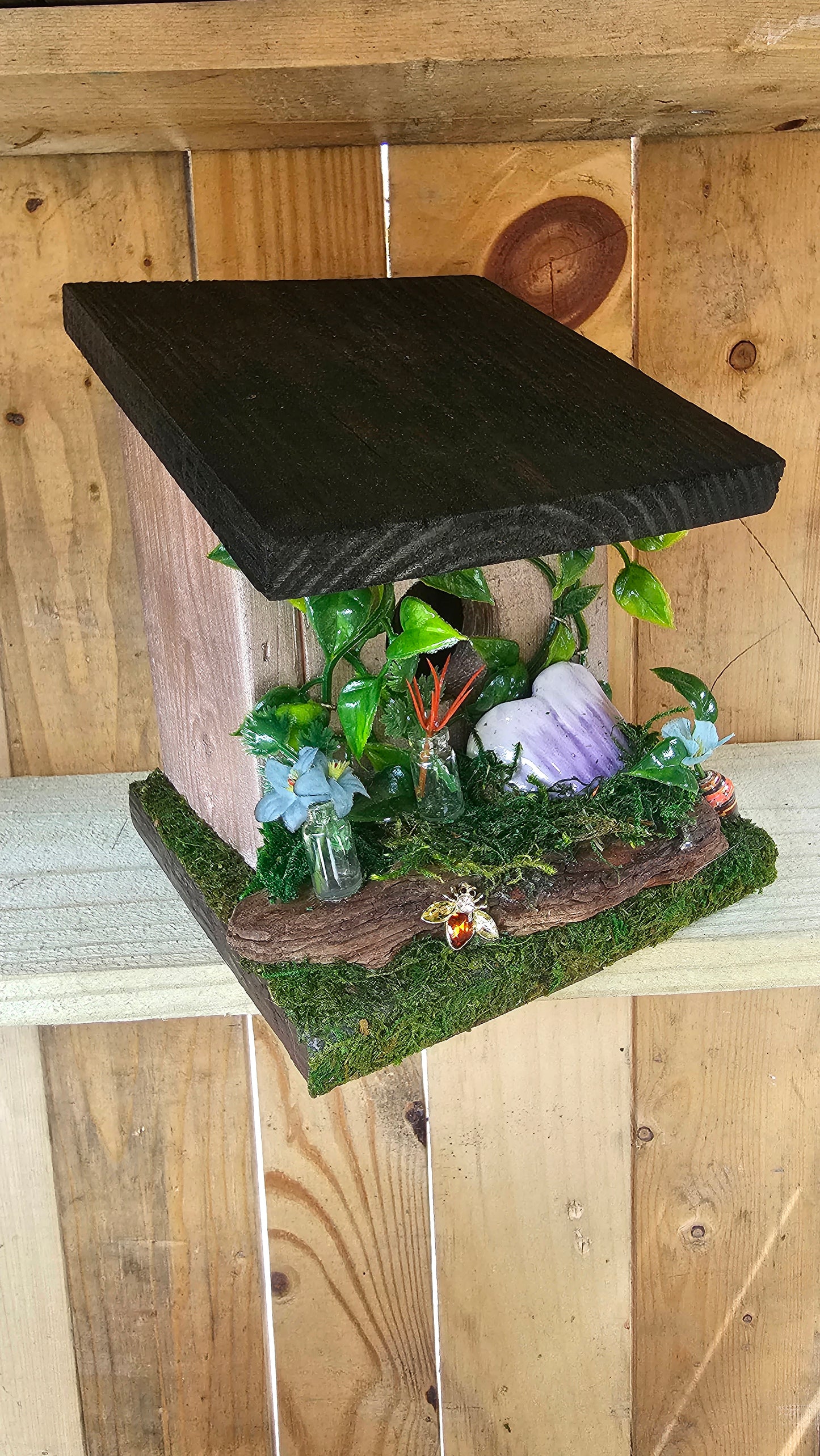 Hummingbird Home Purple Petal