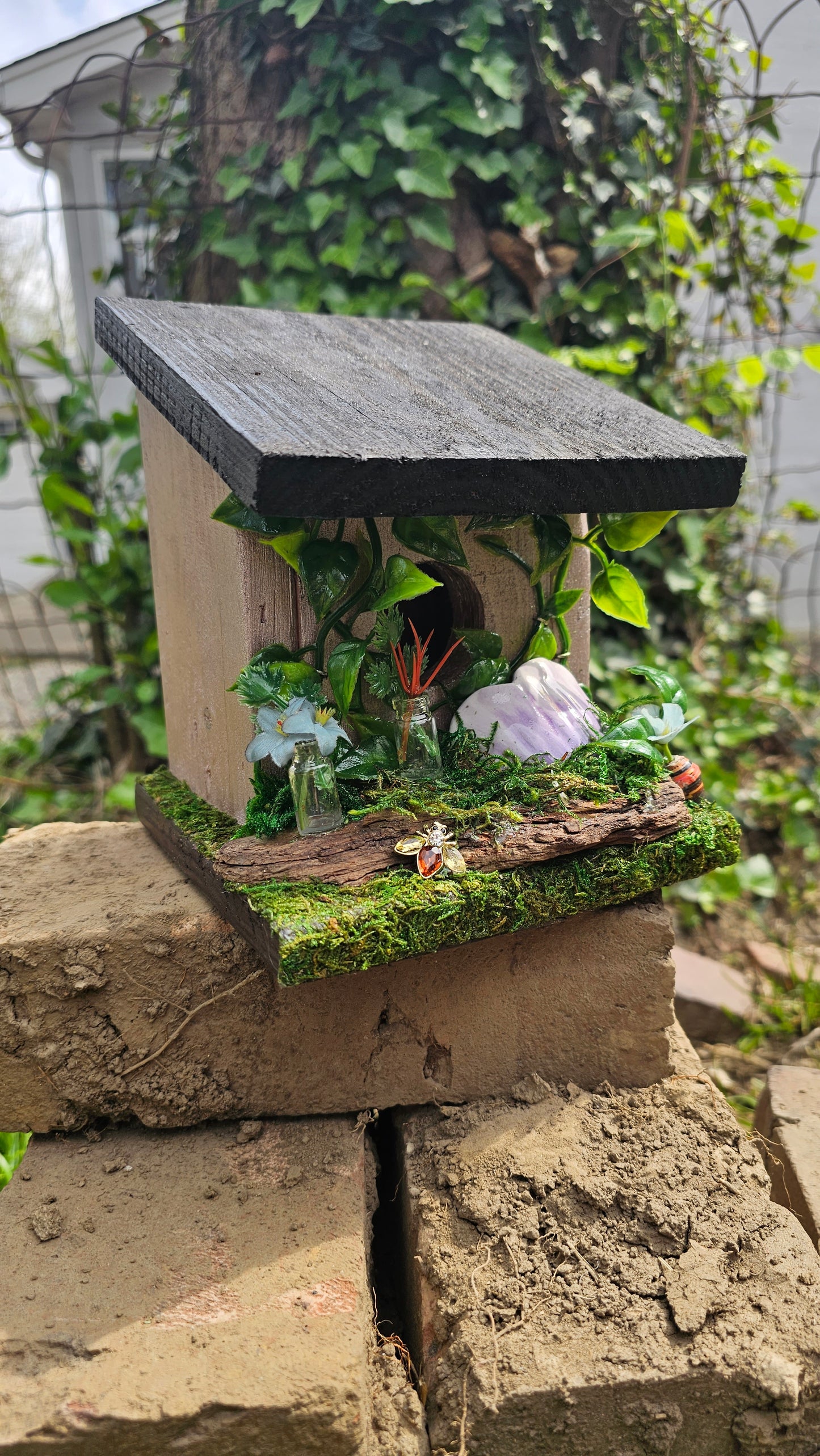 Hummingbird Home Purple Petal