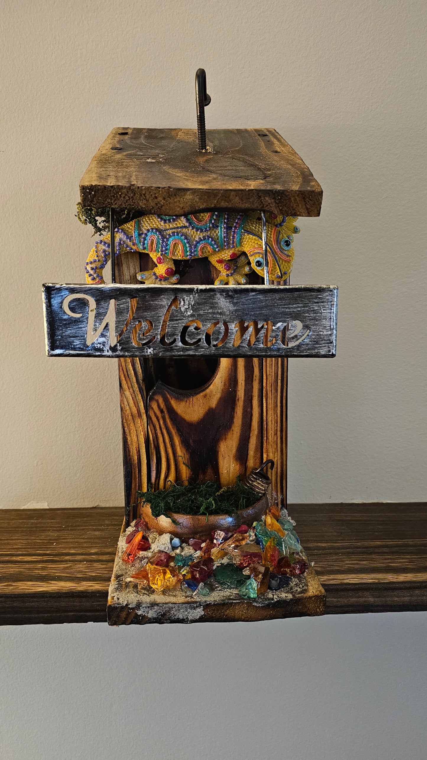 Rustic Handmade Birdhouse #213