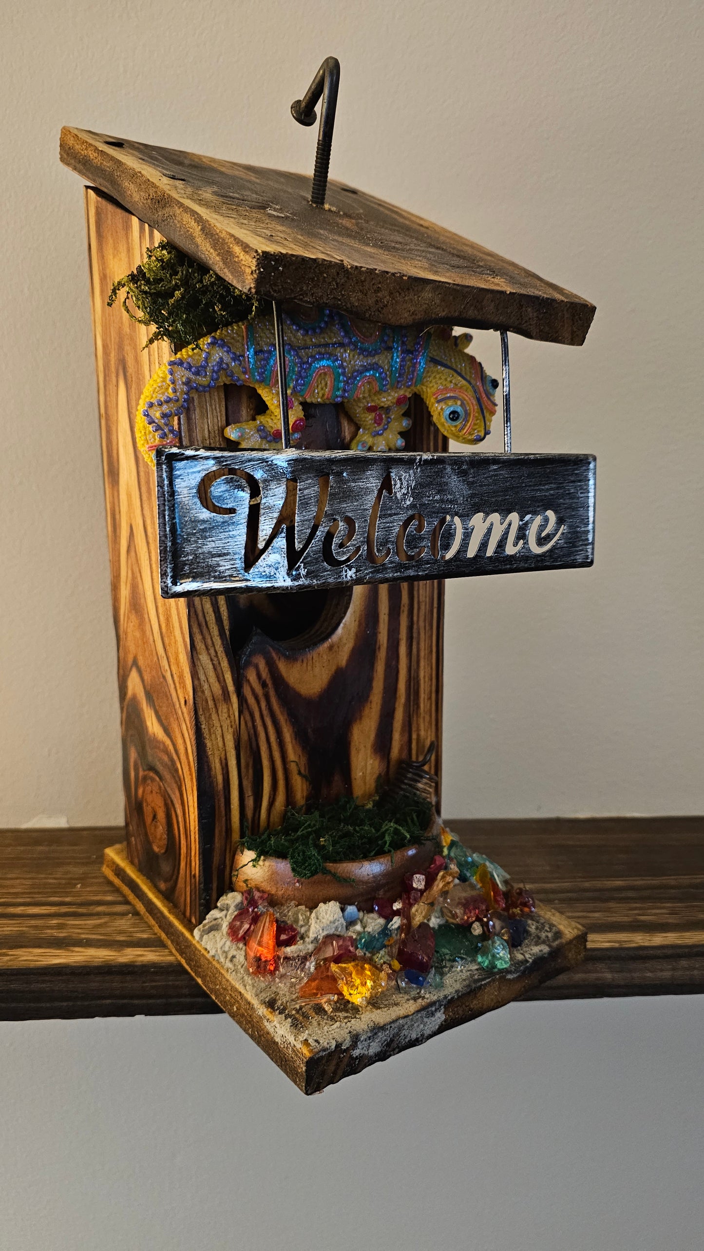 Rustic Handmade Birdhouse #213