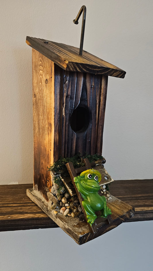 Rustic Handmade Birdhouse #206