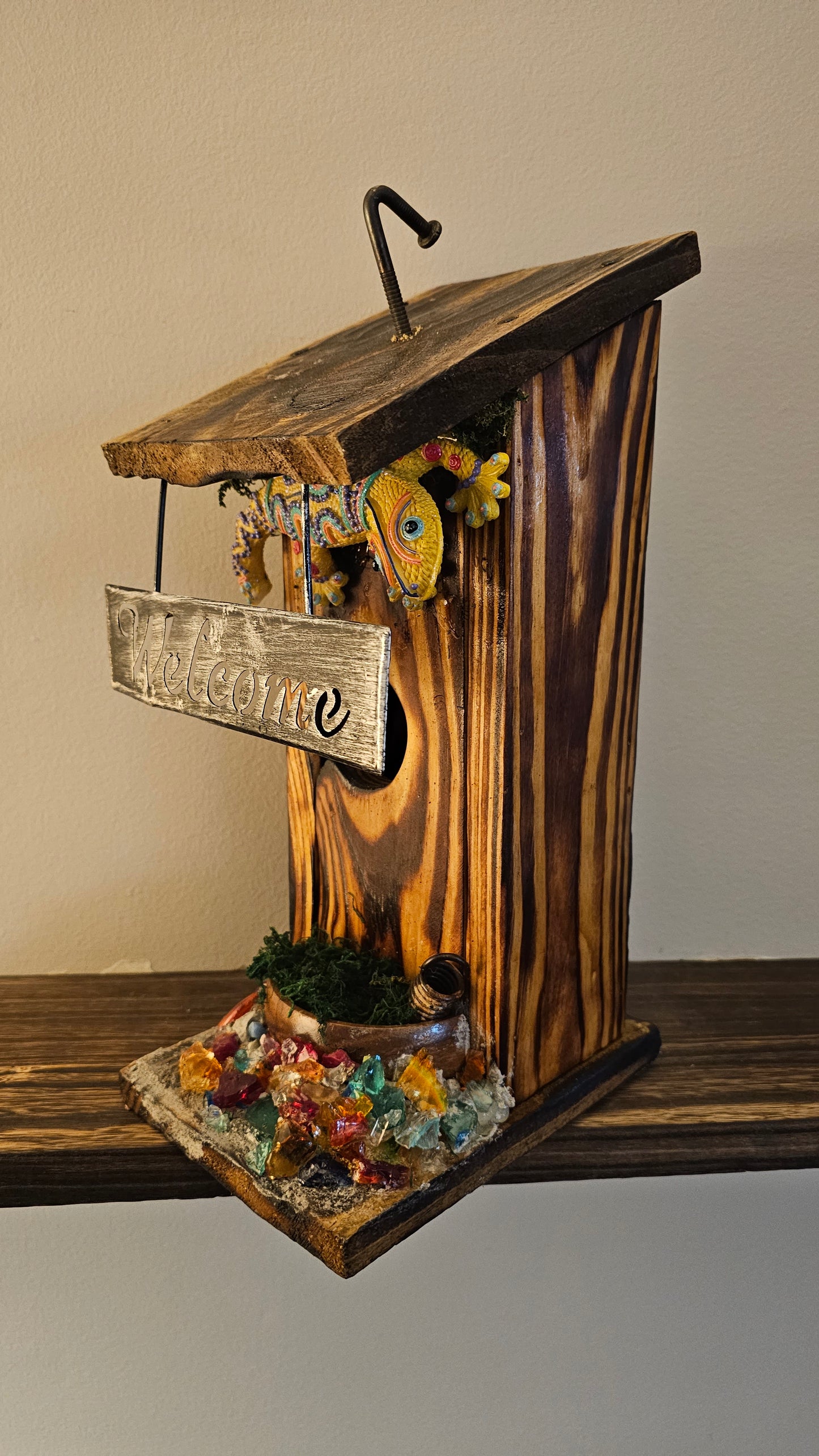 Rustic Handmade Birdhouse #213