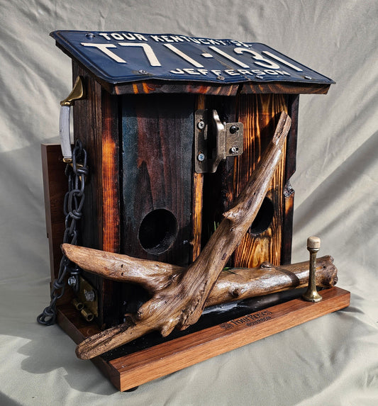Double Ky Lic Plate Birdhouse #555
